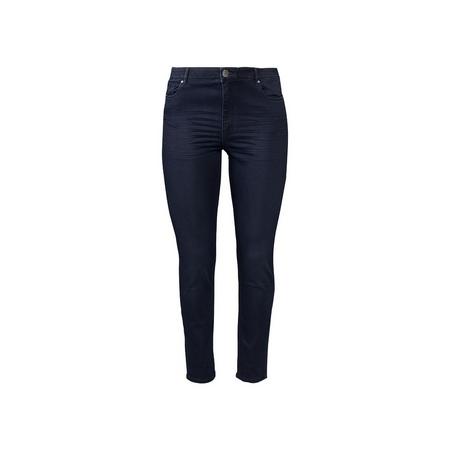 Dames jeans super skinny plus size 48, Donkerblauw