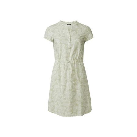 Dames jurk 36, All-over-print/groen