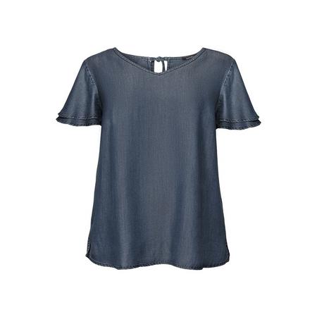 Dames shirt plus size 48, Donkerblauw
