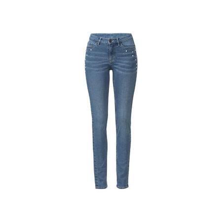 Dames skinny jeans 34, Lichtblauw