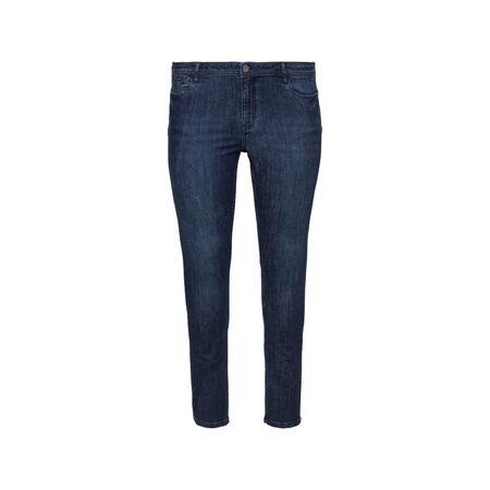 Dames skinny jeans plus size 54, Donkerblauw