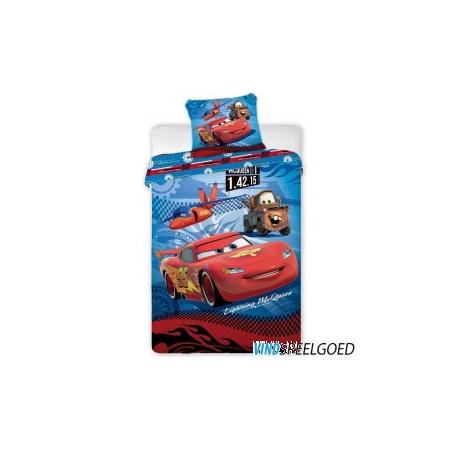 Dekbed Cars 2 rood McQueen: 140x200/70x90 cm