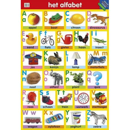 Deltas Educatieve posters - Het alfabet