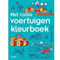 Deltas Het coole voertuigen kleurboek