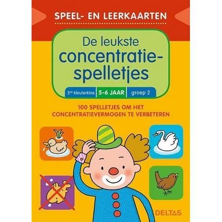 Deltas Speel- en leerkaarten - De leukste concentratiespelletjes (5-6 j.)