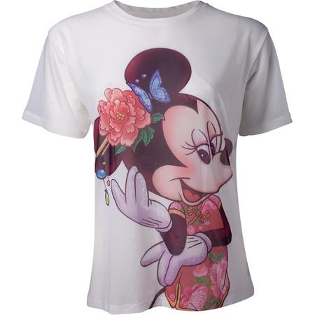 Disney - Minnie Mouse Sublimation Printed Women\s T-shirt