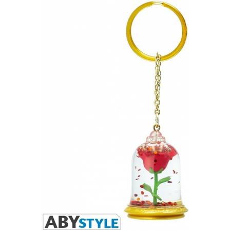 Disney Beauty and the Beast - Rose 3D Keychain