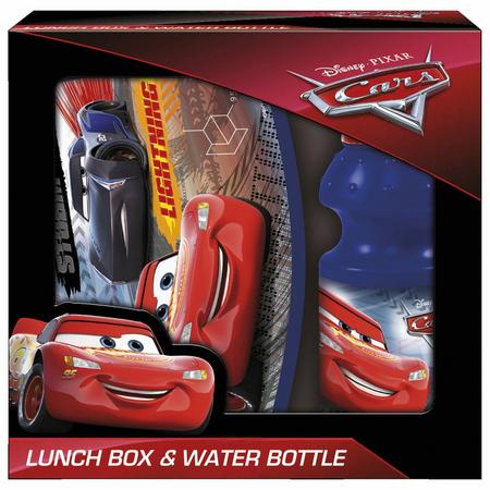 Disney Cars 3 Set Lunchbox en Bidon Lightning & Storm