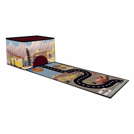 Disney Cars 3 opbergbox/speelmat 38 x 31 x 25 cm