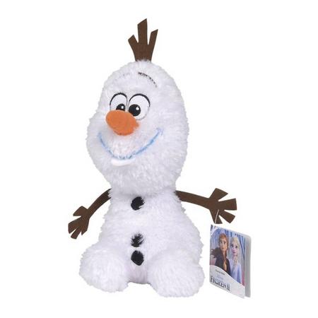 Disney Frozen 2 pluchen knuffelpop Chunky Olaf - 25 cm