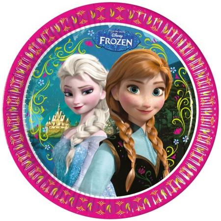 Disney Frozen bordjes - 8 stuks