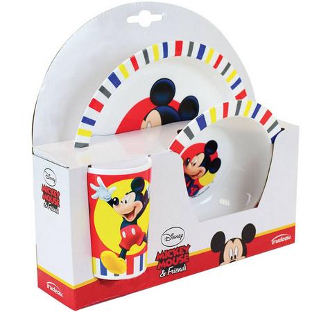 Disney Mickey Mouse Lunch set - 3 delig