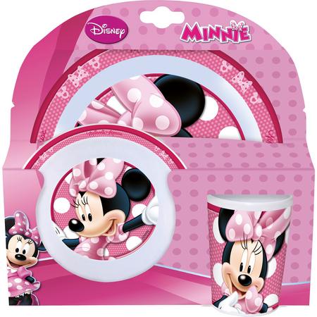 Disney Minnie Mouse kinderservies 3-delig