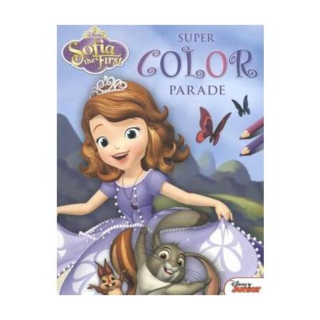 Disney kleurboek super color parade sofia the first