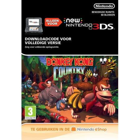 Donkey Kong Country Virtual Console (New 3DS/New 2DS only)