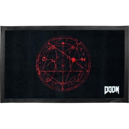 Doom Doormat Pentagram