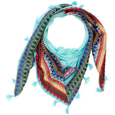 Driehoekige Sjaal Ibiza Mint
