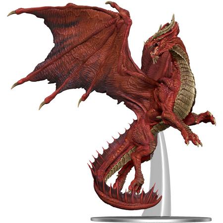 Dungeons & Dragons Icons of the Realms - Aldult Red Dragon Premium Figure