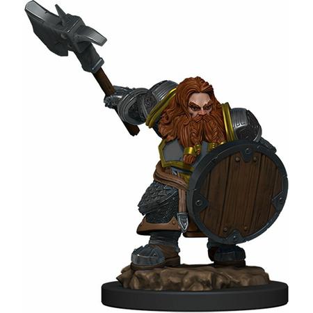 Dungeons & Dragons Icons of the Realms - Dwarf Male Fighter Premium Figure