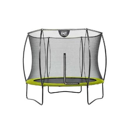 EXIT Silhouette trampoline rond - 244 cm - groen