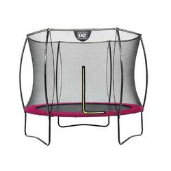 EXIT Silhouette trampoline rond - 244 cm - roze