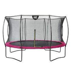 EXIT Silhouette trampoline rond - 366 cm - roze