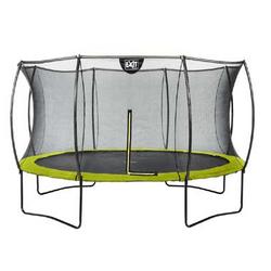 EXIT Silhouette trampoline rond - 427 cm - groen