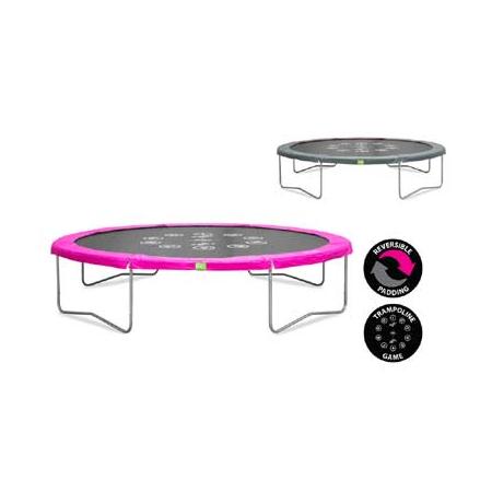 EXIT Twist trampoline rond - 366 cm - roze