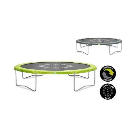 EXIT Twist trampoline rond - 427 cm - groen