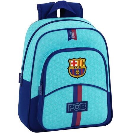 FC Barcelona Rugzak turquoise 33 x 27 x 10 cm - polyester
