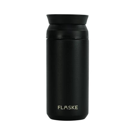 FLASKE - Coffee Mugs - 350ML/Zwart/RVS/27