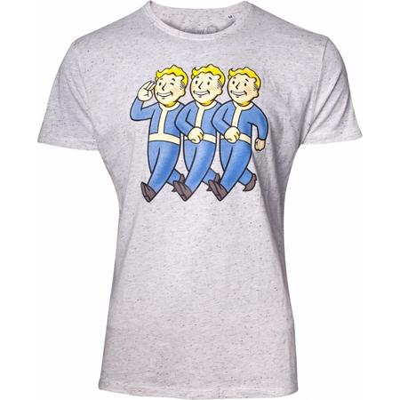Fallout - Three Vault Boys Men\s T-shirt
