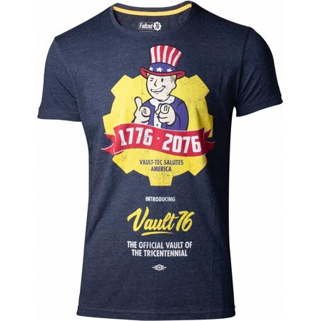 Fallout 76 - Vault 76 Poster Men\s T-shirt