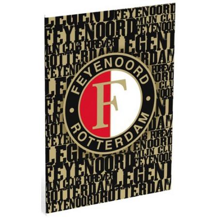 Feyenoord schrift A4 gelijnd