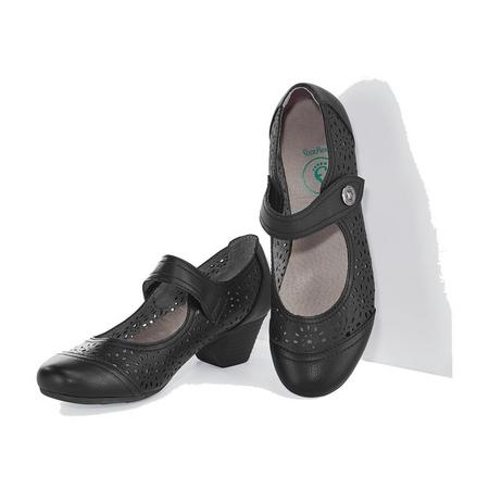 Footflexx Dames sandalen 37, Zwart