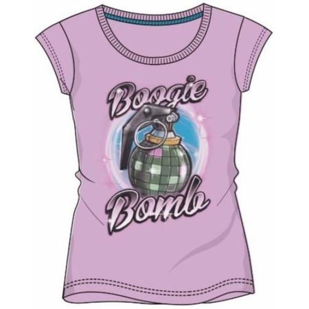 Fortnite - Boogie Bomb Pink Kids Girls T-Shirt