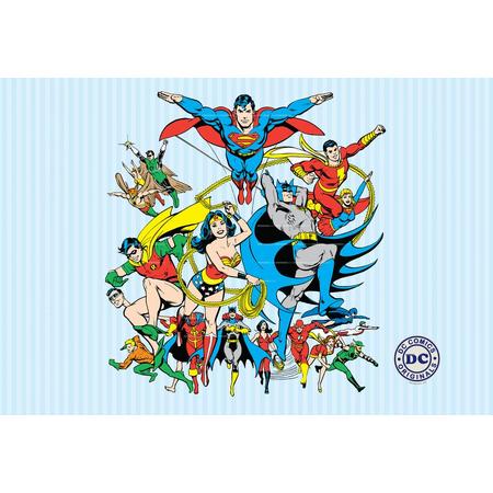Fotobehang DC Comics Collage 232 x 158 cm