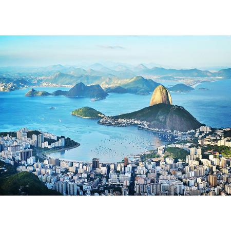 Fotobehang Rio de Janeiro 366x254 cm - 8 delen - papier