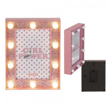 Fotolijst Glitter Roze 10x15cm