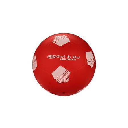 Get & Go voetbal - 21 cm - rood