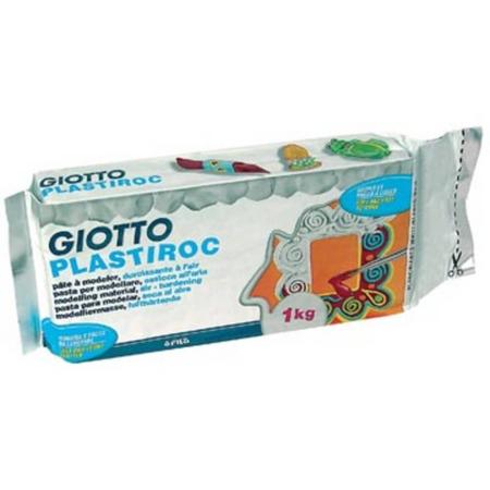 Giotto Plastiroc boetseerpasta, pak van 1 kg, wit