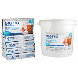 Gitto Plastiroc boetseerpasta, pak van 1 kg, 5 pakken in hermetisch afgesloten doos