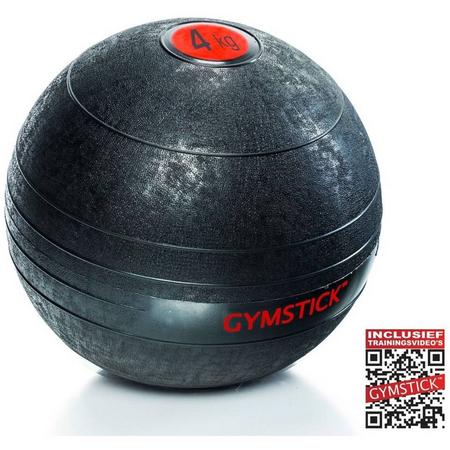 Gymstick Slam Ball - Met Trainingsvideo\s - 8 kg