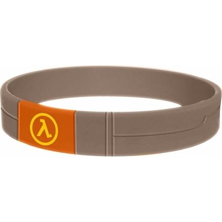 Half-Life Silicone Wristband Grey