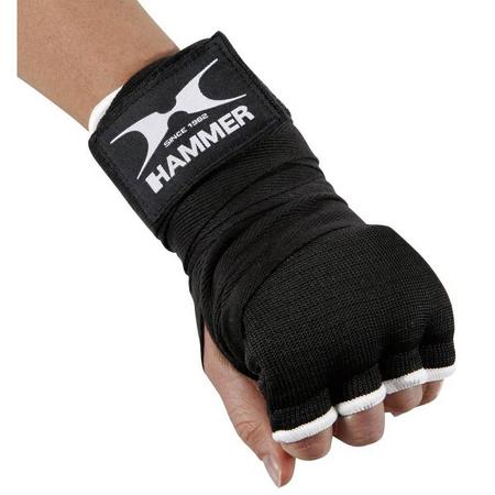 Hammer Boxing BINNENHANDSCHOEN Elastic Fit - zwart - Maat S-M
