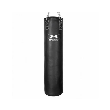 Hammer Boxing Hammer Bokszak, Kunstleer, Black Kick, 100x35 cm