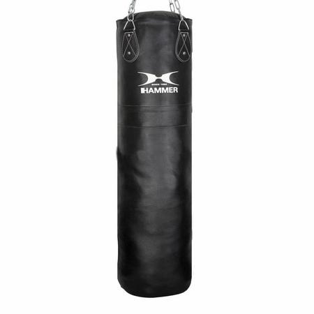 Hammer Boxing Hammer Bokszak Premium, Leder, 120x35 cm