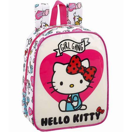 Hello Kitty Peuter-/Kleuterrugzak Girl Gang - 27 x 22 x 10 cm - Polyester