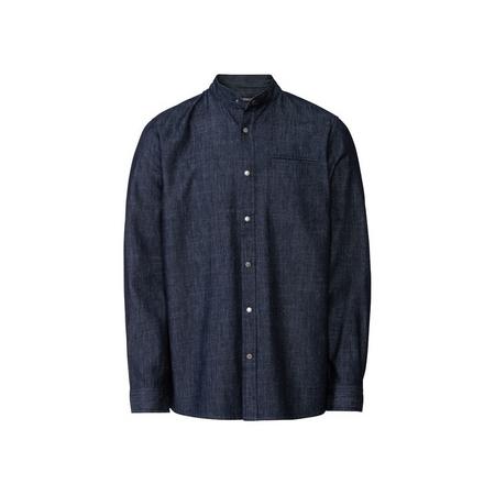 Heren jeanshemd L (41/42), Donkerblauw