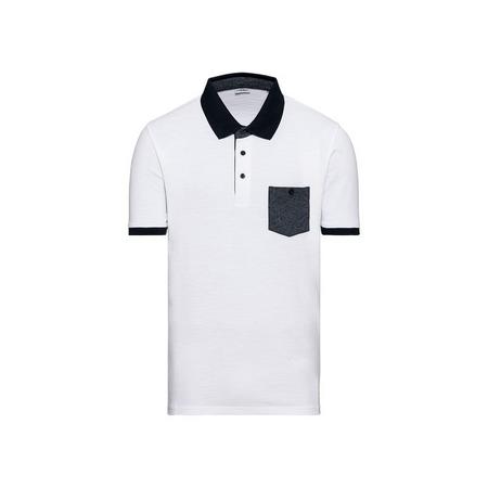 Heren polo XL (56/58), Wit